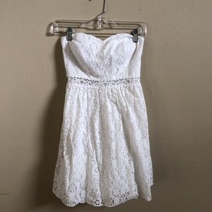 Lily Pulitzer white lace dress size XS